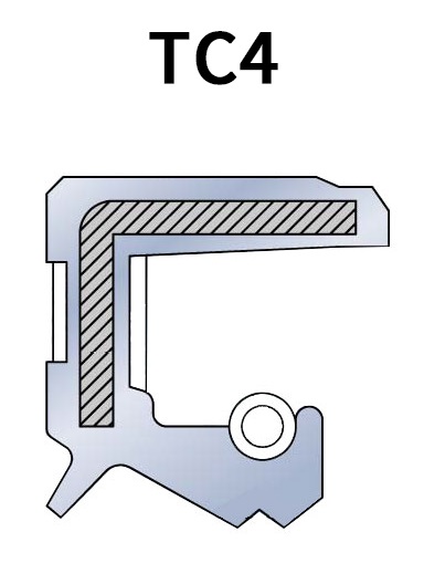 joint d'huile squelette TC4