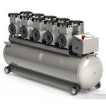 compresseur d'air dentaire électrique sans huile