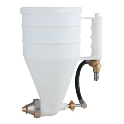 pistolet de pulvérisation à entonnoir