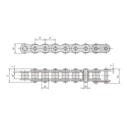chaîne de transmission moto