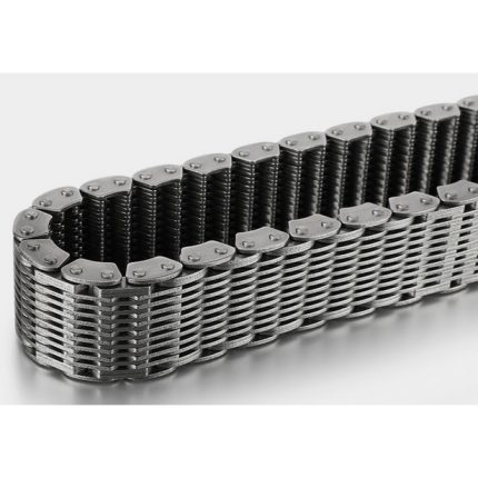 chaîne dentée à goupilles rondes