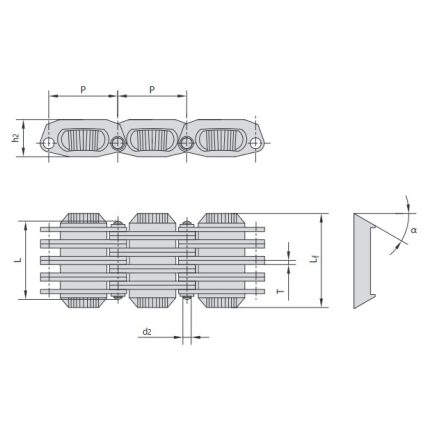 chaîne à formation automatique de dents