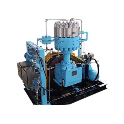 compresseur à diaphragme monté sur skid