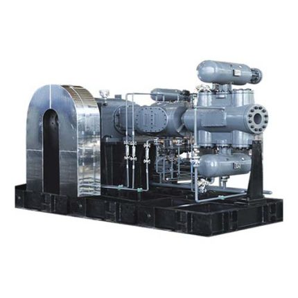 compresseur à piston monté sur patins