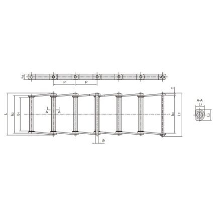 chaîne de construction soudée à plaques courbes