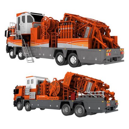 unité intelligente de tubage enroulé à commande électrique