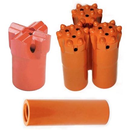 Embout à bouton rétractable fileté T45