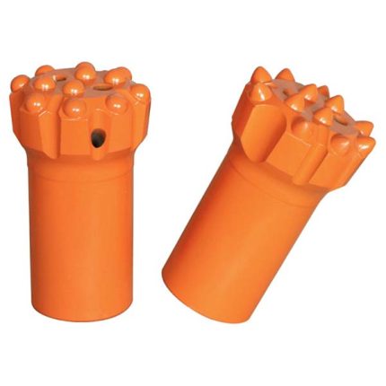 Embout à bouton rétractable à centre surbaissé T51