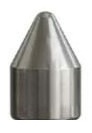 bouton conique